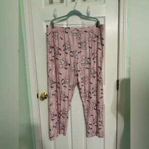 Disney Pajama Bottom Apparel with Logo